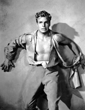 8x10 Print Buster Crabbe as Flash Gordon Universal 1936 #BSSR