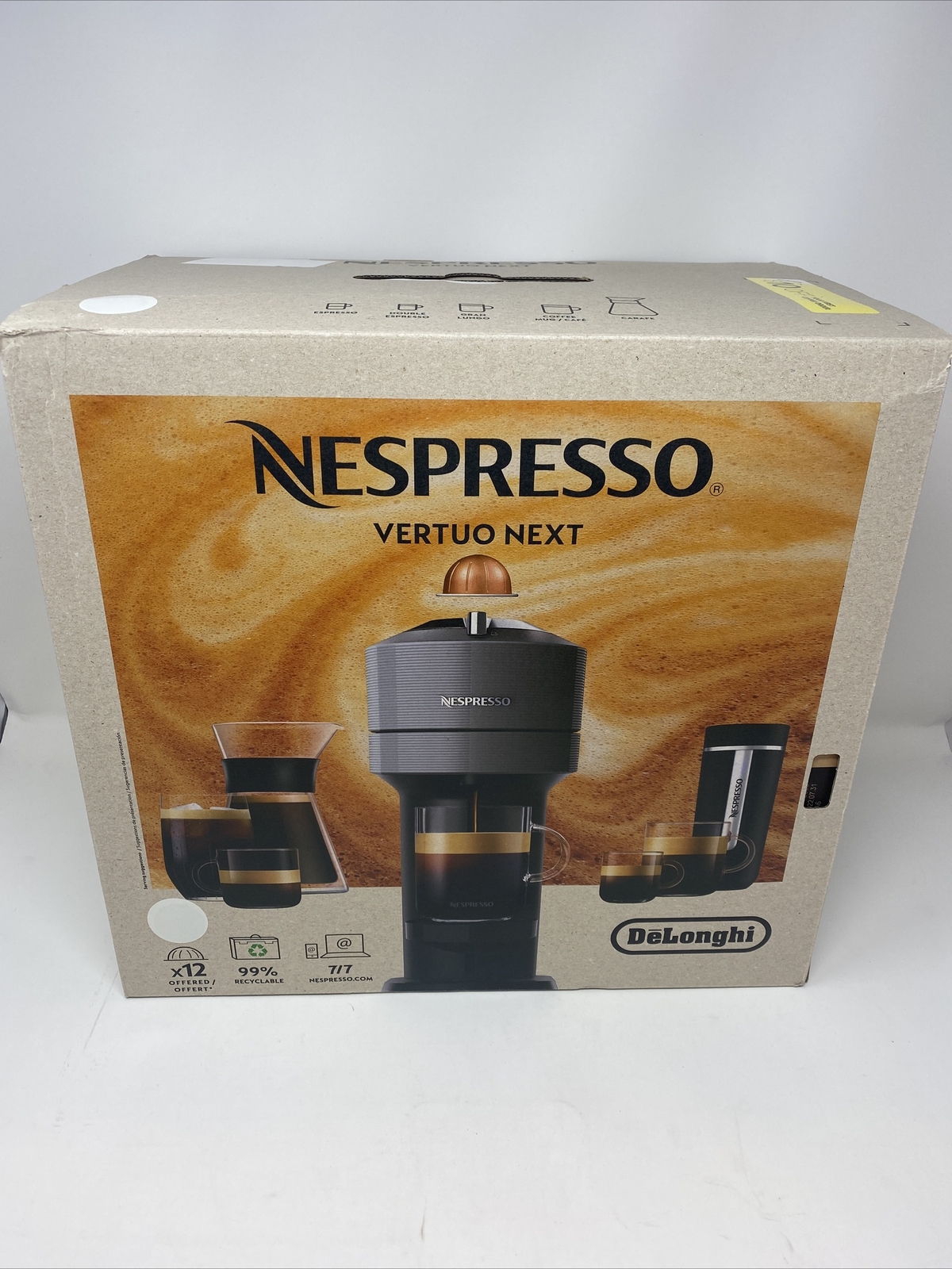 Nespresso Vertuo Next Deluxe Coffee And Espresso Maker By Breville