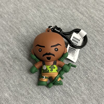 G.I. Joe - Hasbro - 3D Figural Bag Clip Key Chain Roadblock