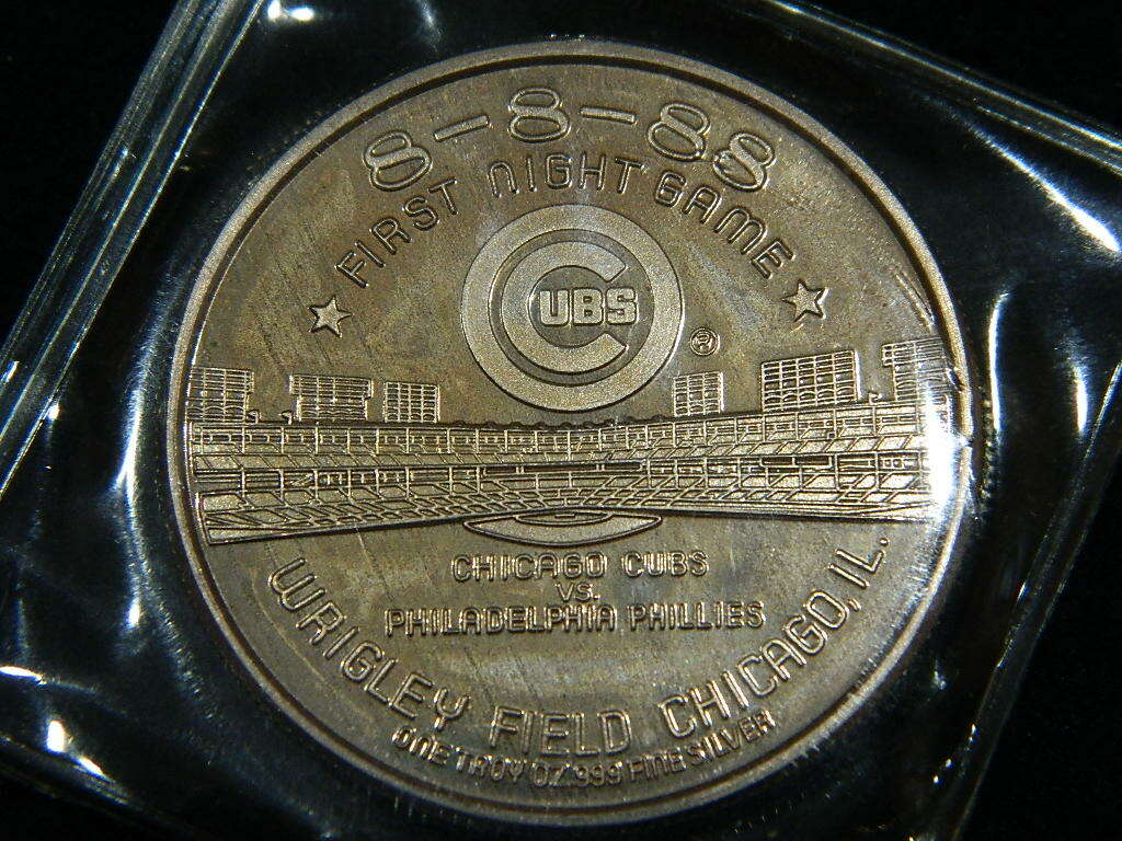 8-8-88 Chicago Cubs 1st Night Game Wrigley Field A Night To