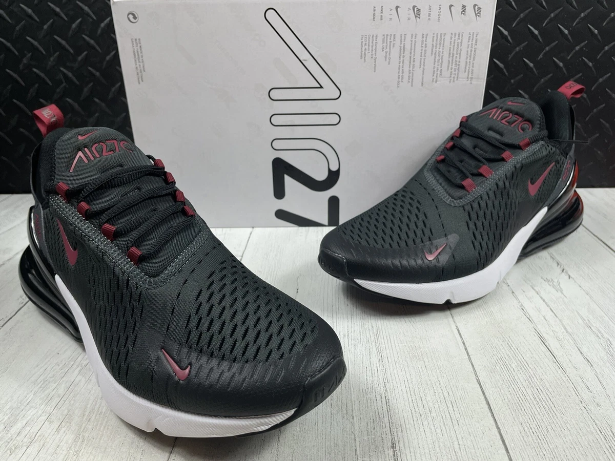 Nike Air Max 270 Sneakers in Black and Red-Gray