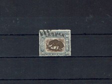 guter Einzelwert Malaysia - Nord Borneo - Labuan " Honey Bear " gestempelt