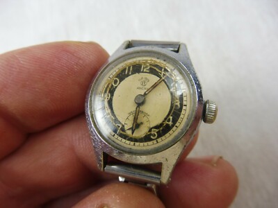 Montre Vintage Exacta Homme Mécanique 15 Rubis - Années 70, Cadran Blanc, Boîtier Acier