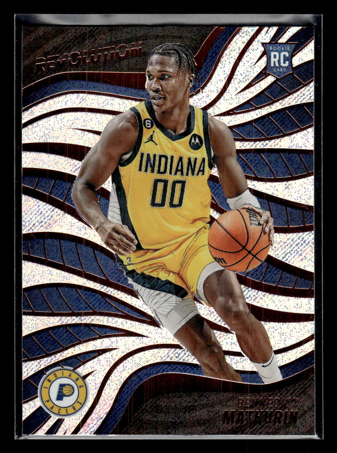 2022 Panini Revolution #126 Bennedict Mathurin Rookie Mint+ New