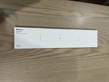 Apple Watch Strap 42mm; Sport Band; White; 316L Stainless Steel Pin Closure