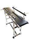 47"x7.8" Conveyor Belt Transfer Machine with Guardrail Pvc motorized Conveyor