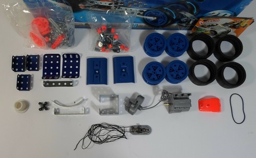 MECCANO VTG 1998 ERECTOR MOTION SET # 6520 INCOMPLETE WORKING MOTOR B - Picture 5 of 12
