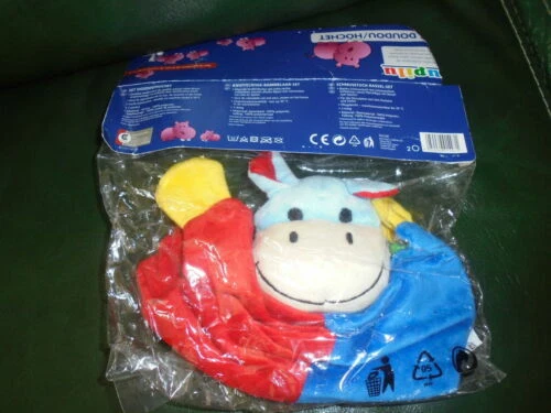 Peluches et doudous hippopotames bleus musical/hochet pour bébé