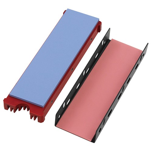 AXAGON CLR-M2 passiver M.2-SSD-Kühlkörper - 2280, Aluminium, rot - Afbeelding 4 van 9