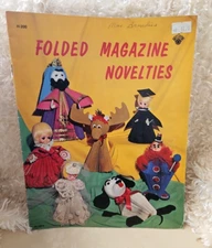 FOLDED MAGAZINE NOVELTIES Vintage 1972 Craft Course Pub H-200 Instructions