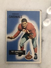 1955 Bowman - #52 Pat Summerall (RC)