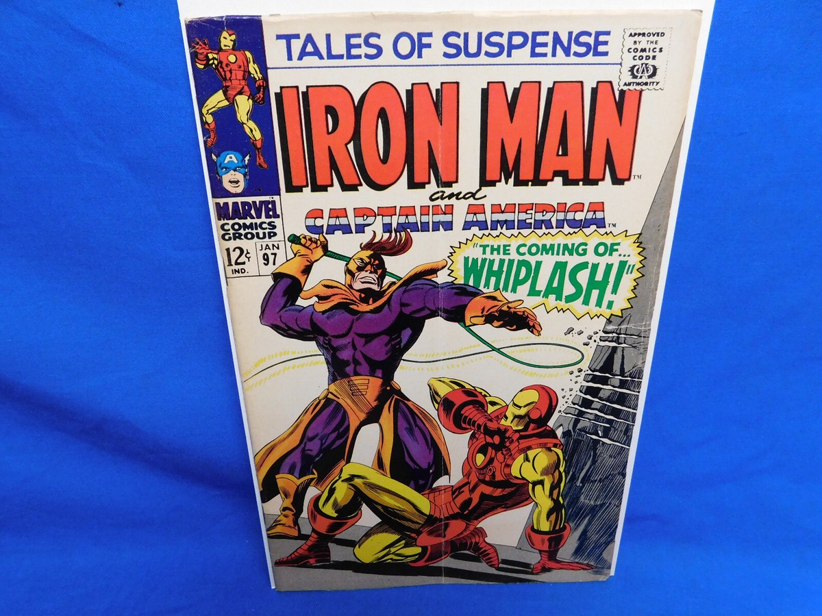 Tales Of Suspense #97 1st Whiplash Appearance 1968 Marvel