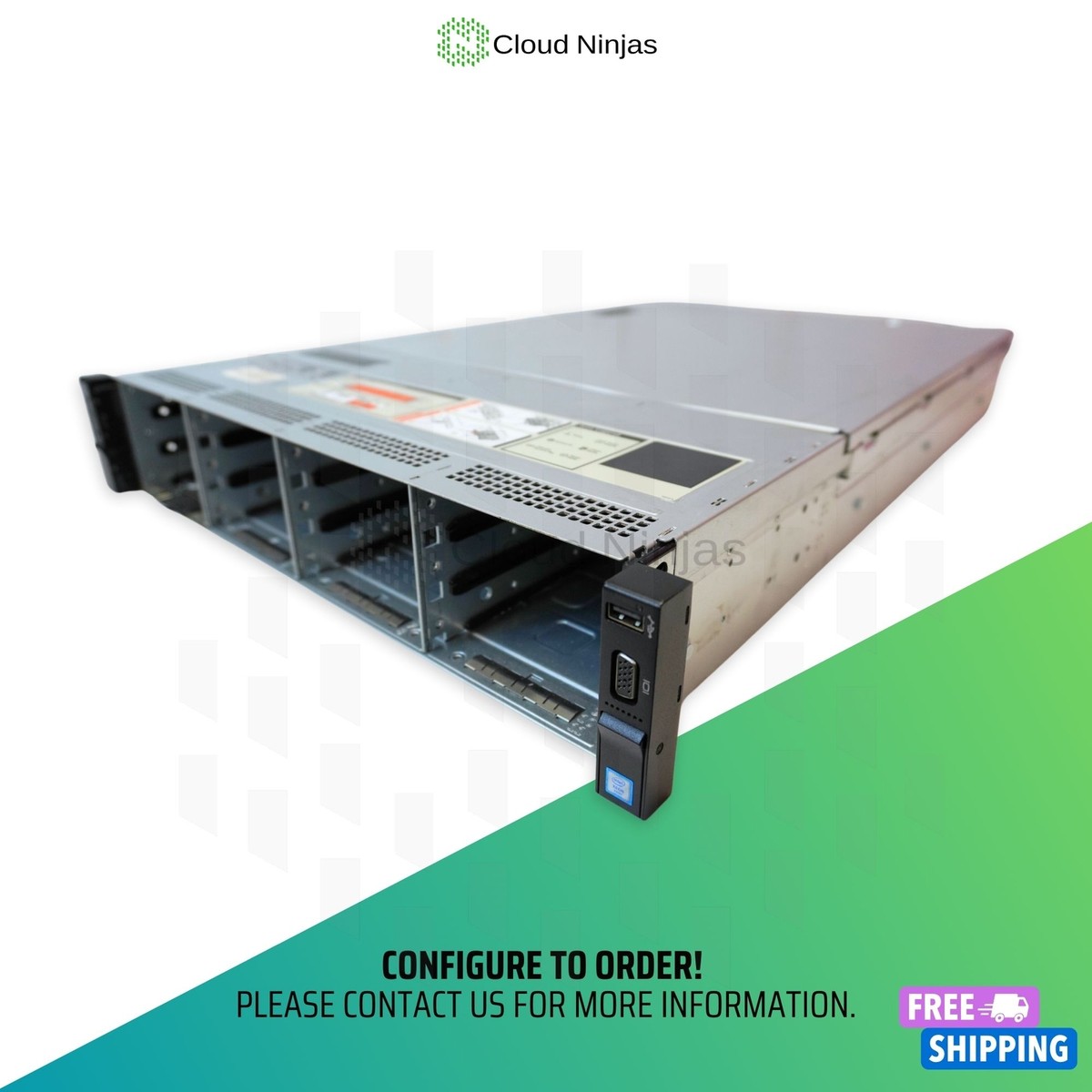 Dell PowerEdge R730xd 12 Bay LFF 2x Xeon E5-2640V4 DDR4 SSD