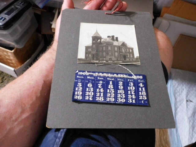 1908 HARBOR BEACH MICHIGAN HIGH SCHOOL PHOTO CALENDAR | eBay