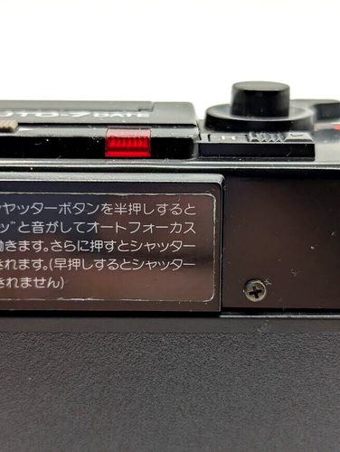 FUJICA AUTO-7 DATE Black Point & Shoot 35mm Film Camera Excellent+5 JAPAN - Picture 11 of 24