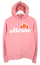 ELLESSE Hoodie Women's MEDIUM Pullover Graphic Logo Kangaroo Pocket