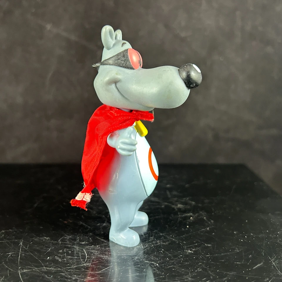FIGURA DE ACCIÓN DE JUGUETE DE 4" CHULETA DE CERDO PERRO CODORNIZ DISNEY NICKELODEON JUMBO FOTOS RARO Foto 3 de 4