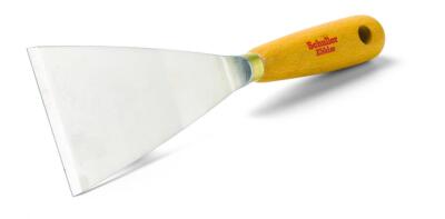 Profi Stoßspachtel Malerspachtel Spachtel Maler Edelstahl rostfrei Holzgriff 7cm