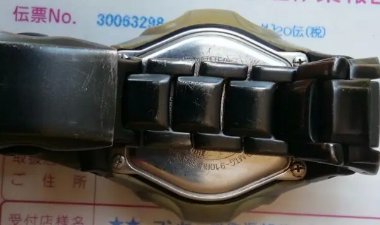 CASIO　G-SHOCK　MTG−910DJ CASIO G-SHOCK MTG-910DJ Men's used watch Radio solar