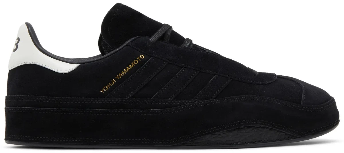 Adidas Y-3 Gazelle Black White for sale | eBay