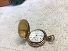 1903 Elgin Model 2 Grade 206 Pocket Watch 6s 7j GF 20 Yr Ornate Hunter Case Runs
