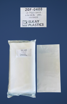Plymor Flat Open Clear Plastic Poly Bags, 1.25 Mil, 10 X 20 (Pack Of...