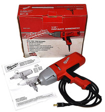Milwaukee 9071-20 New 12 In. Impact Wrench Corded Electric 300ft Lbs Milwaukee 9071-20 New 12 In. Impact Wrench Corded Electric 300ft Lbs
