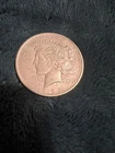 1922-S $1 Peace Dollar - 90% Silver - circulated well kept