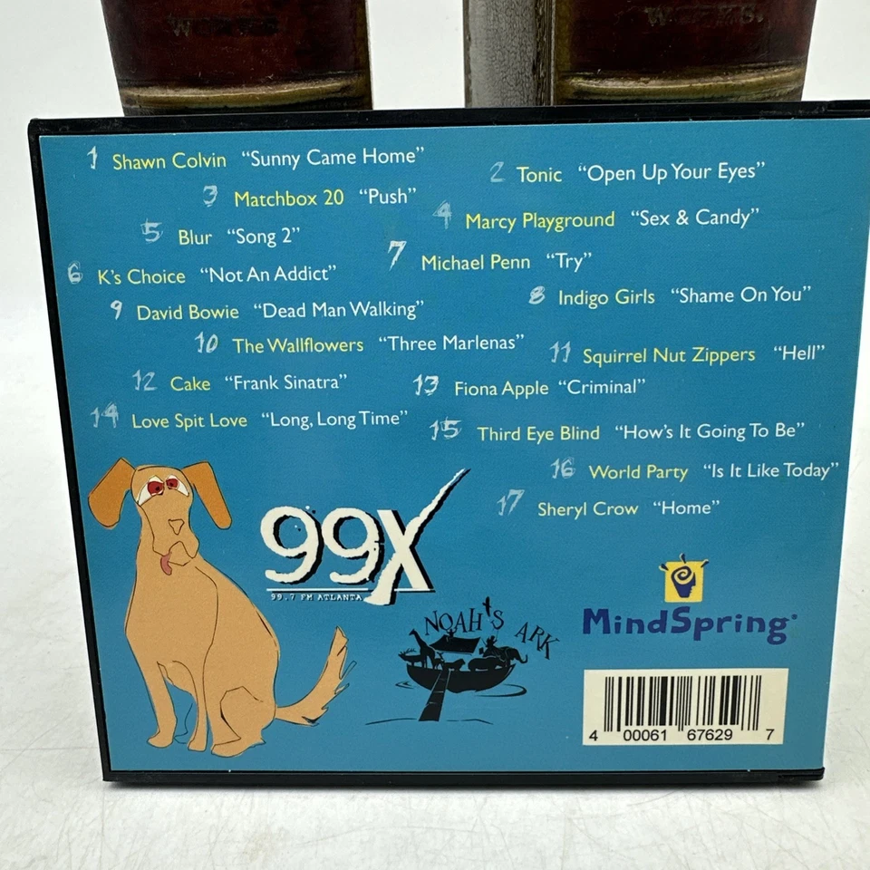 99X LIVE X IV Home Compilation 99.7 FM Atlanta 1998 Cover Art David Bowie 193 - Image 2 of 4