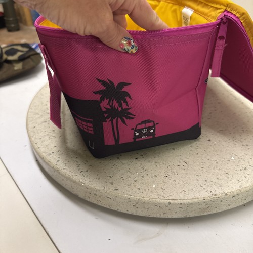 Trader Joe's Mini  Insulated TOTE Magenta LIMITED! New With Tags. - Picture 4 of 7