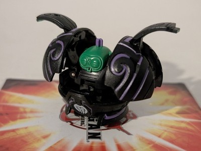 Bakugan Darkus Clayf 640G Battle Brawlers Black Generation 1 Legacy Spin Master