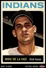 1964 Topps #216 Mike de la Hoz Indians 8 - NM/MT