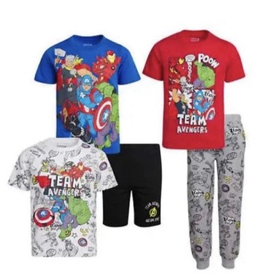 Boys Marvel Avengers 5PC Set Size 5