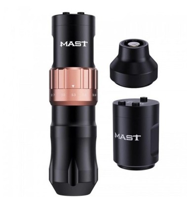 Mast Tattoo Fold2 Wireless Tattoo Pen Machine Gun with 2 Replaceble Batteries