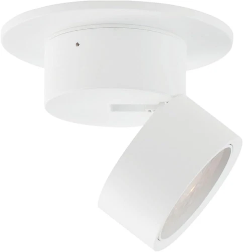 Swinger 12W LED Flush Mount Light - 5.25 Inch White Finish - Picture 5 of 5