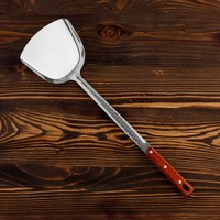 Pfannenwender Mit Holzgriff 47 Cm Edelstahl