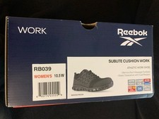 Women’s 10.5 W Shoe Reebok Work Sublite Cushion Work Comp Toe SD Metal free NEW