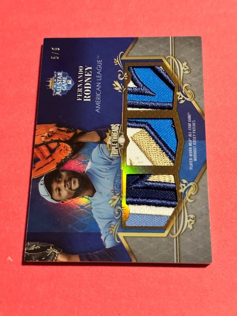 2013 Topps Triple Threads - Fernando Rodney #ASP-FR All Star Game Patches 5/9