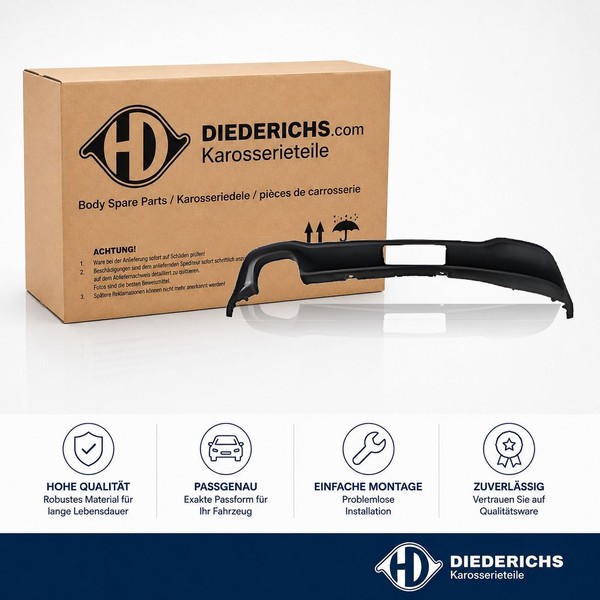 Blende StossfÄNger Hinten Diederichs 2218457 FÜR VW-image