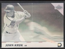 1992 Upper Deck Team MVP Holograms John Kruk Philadelphia Phillies #28