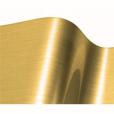 Gebürstetes Gold selbstklebende Vinyl selbstklebende Rückseite Kunststoff Werbetechnik Kamee Cricut