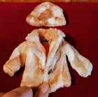 VINTAGE BARBIE COAT AND SKIRT SET TAGGED