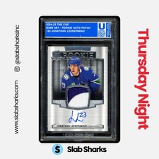 2024 UPPER DECK THE CUP #190 JONATHAN LEKKERIMAKI ROOKIE PATCH AUTO /249