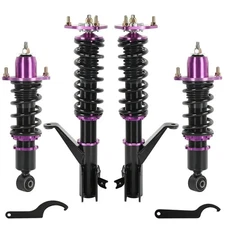 Set(4) Full Coilovers Struts Assembly For 2001-2005 Honda Civic VII DX/EX/GX/HX