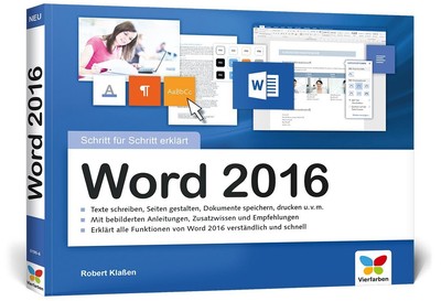 Word 2016 - Schritt für Schritt erklärt | Robert Klaßen | deutsch