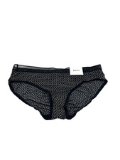 DKNY Woman's Underwear, Bikini, Lace, Size Medium Style DK2028 Shade Black O9M