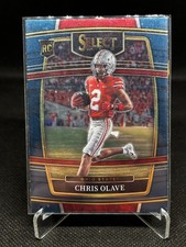 2022 Panini Select Draft Picks Chris Olave Ohio State Rookie Card #42. rookie card picture