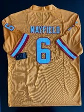 Baker Mayfield #6 Tampa Bay Buccaneers Orange Men's On Field Jersey 2XL - NWT