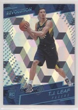 2017-18 Panini Revolution Rookies Cubic 28/50 TJ Leaf #127 nd3