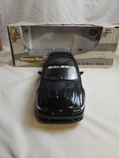 Saleen S281 Mustang Black 2004 Ford Ertl American Muscle 118 Scale Rare Bxu